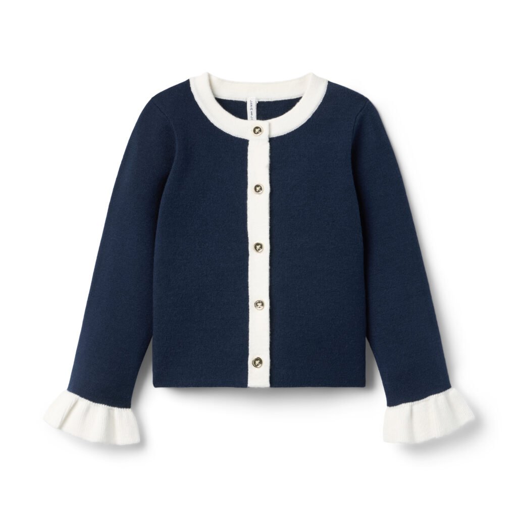 Ruffle Cuff Cardigan