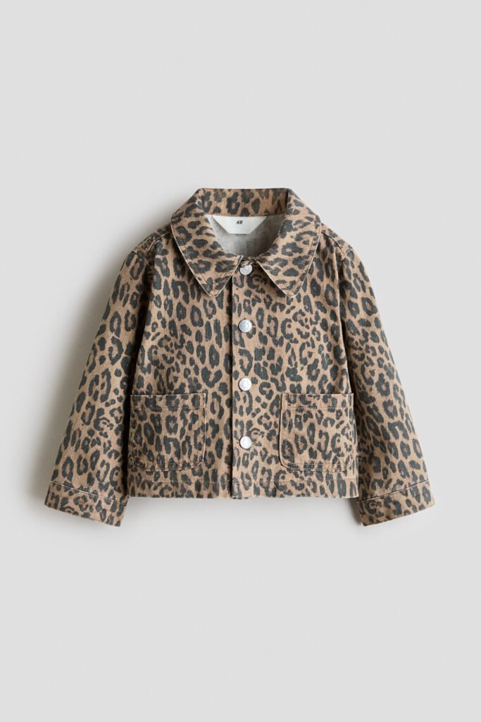 Printed Twill Jacket