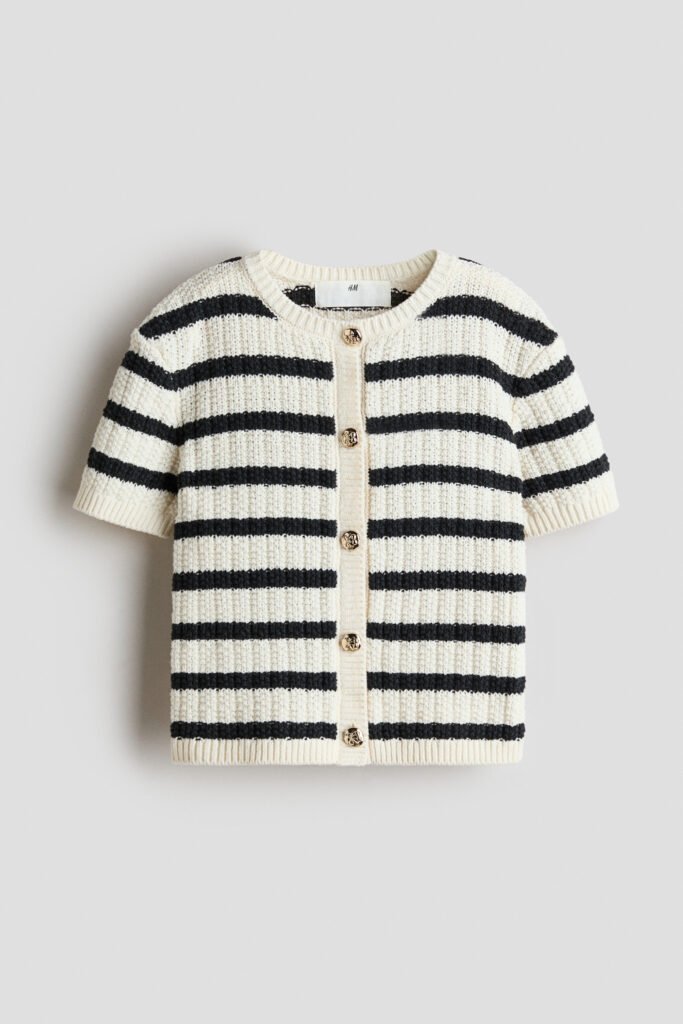 Short Sleeved Cardigan