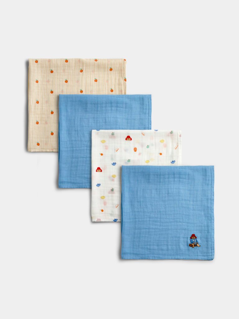 5 Pack Embroidered Muslins